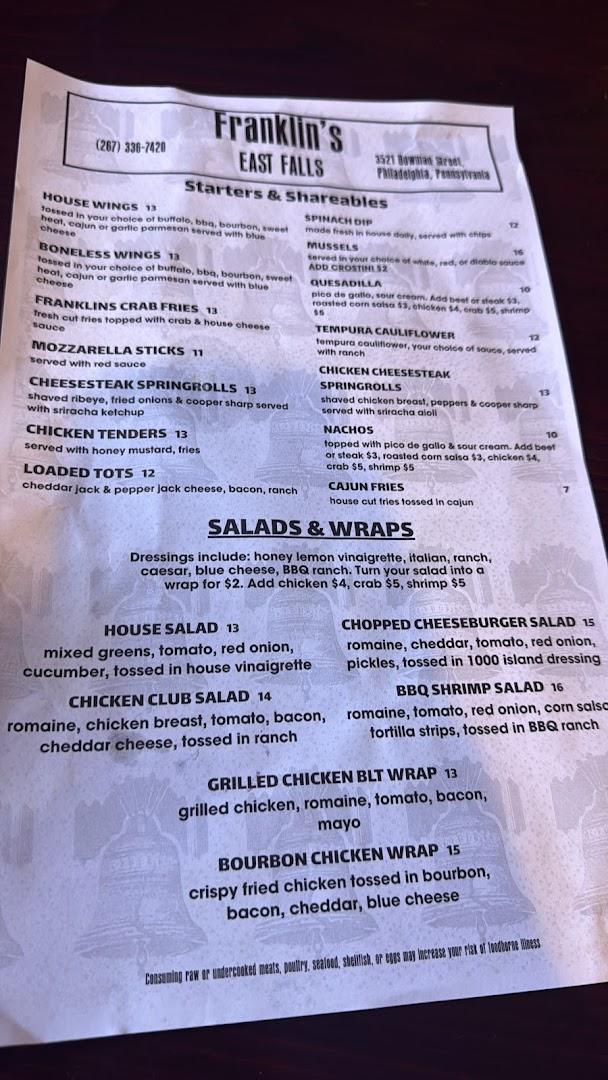Franklin's East Falls